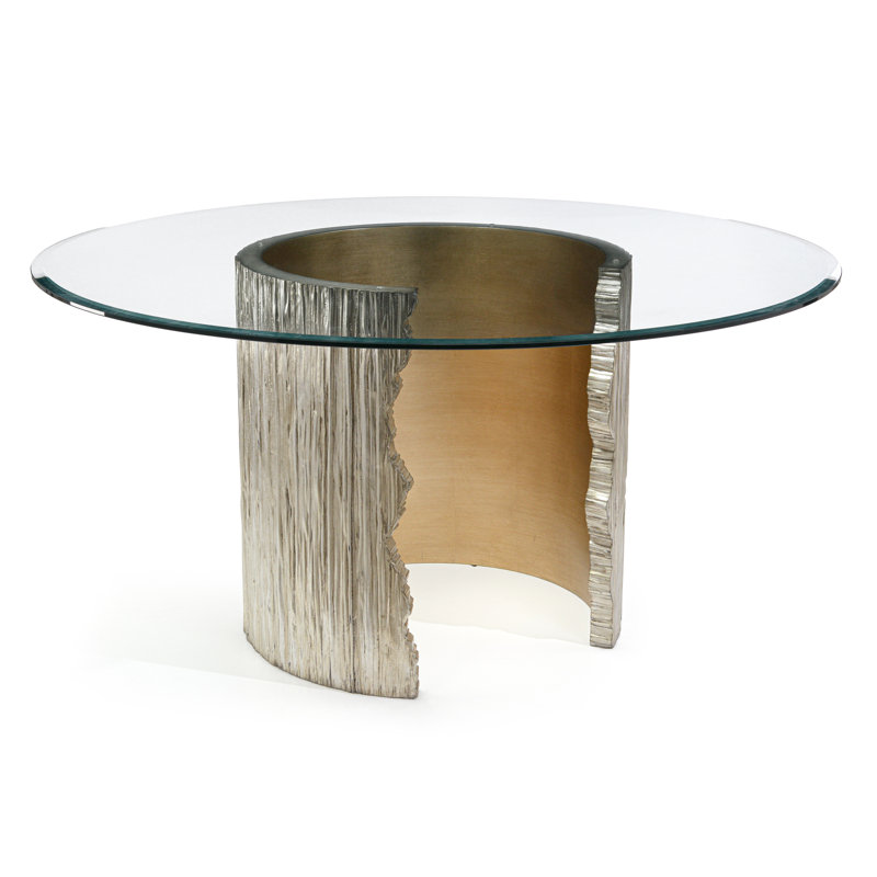 Natura Round Glass Dining Table
