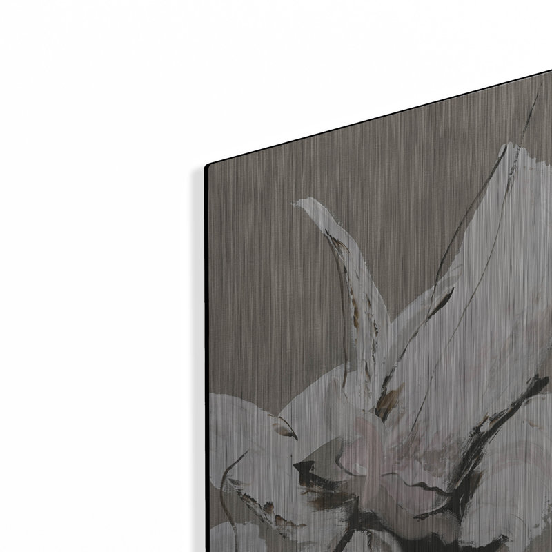 «Madaira» par Porter Hastings, art mural en métal, H 16 po x l 12 po