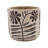 Of 4, Gray Sand - Cement Planters, Brown Botanical Designs, Scandinavian Room Decor 4 And Symbols, Interior