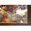 Tapis oriental contemporain à motif végétal noué à la main 8 x 10