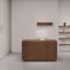 Bureau de réception contemporain en bois manufacturé Contemporary