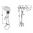 10" Wall Mounted Exposed Complete System With Rain Shower Head And Handheld Shower-81655763