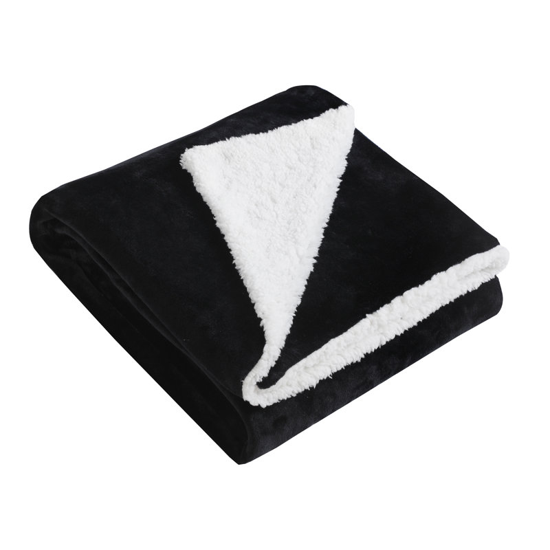  Housse de couette réversible simple Soft, Gris anthracite