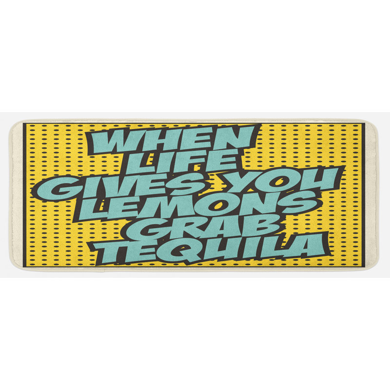 Tapis de cuisine Téquila