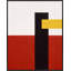 Composition With Yellow 4 Print by Robert Kamnatnik-951042223-951042220
