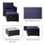 3 Seater Rattan Corner Sofa Set