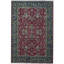 Suruchi Wool Oriental Area Rug in Red/Black-106954403