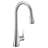 Sinema High Arc Pull Down Single Handle Kitchen Faucet with Power Boost and Reflex-48345252