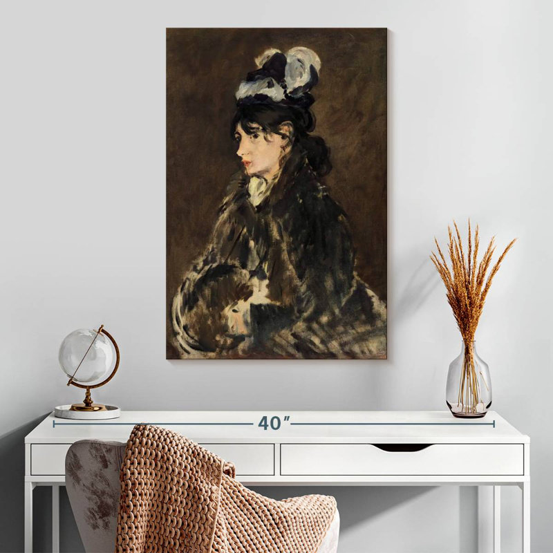 Leisha Berthe Morisot 1869-1873, H 30 po x l 20 po