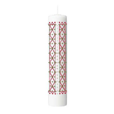 Advent Candle, H: 9.8"