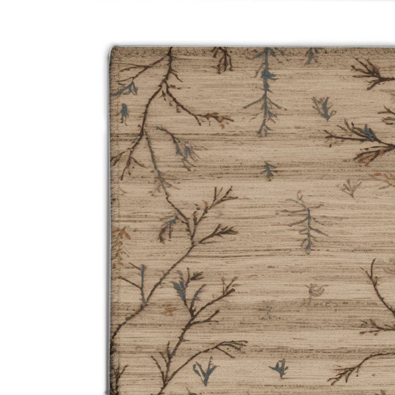 Tapis d'intérieur et d'extérieur brun Nature, Rectangulaire 2 pi x 3 pi