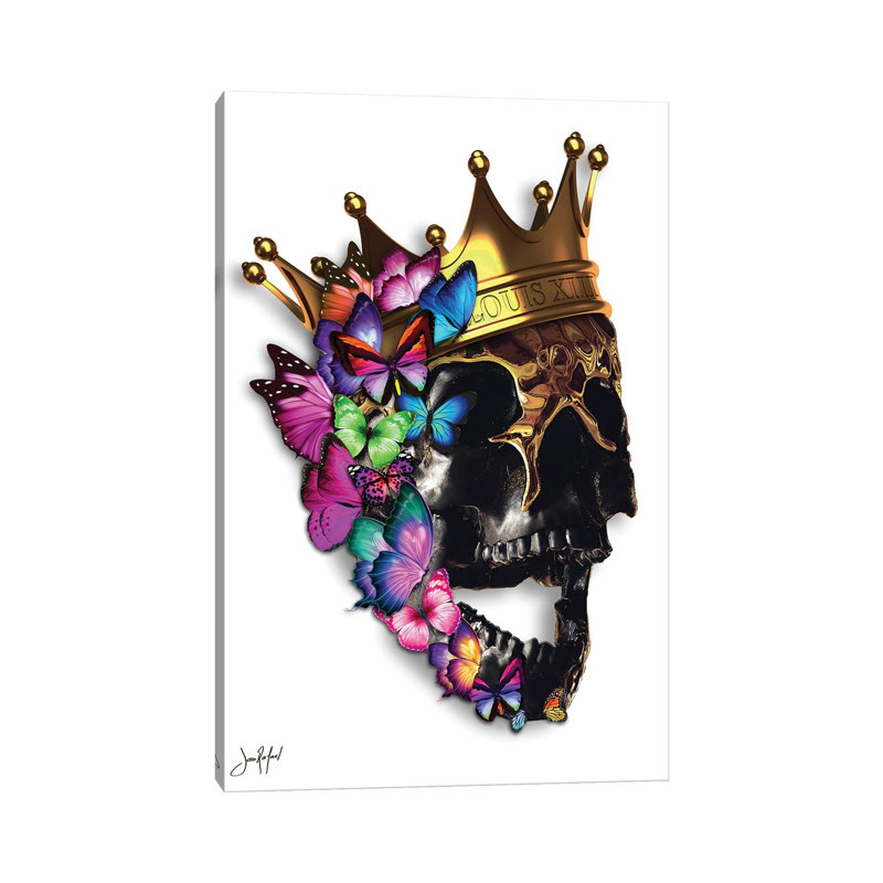 Skung 1 Piece Wrapped Canvas Wall Art, 101.6 cm H x 66.04 cm W x 3.175 cm D