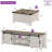 Allyssa 2 Piece Farmhouse Coffee Table Set