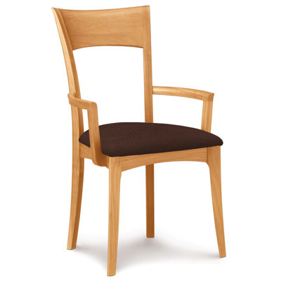Chaise avec accoudoirs rembourrée Ingrid