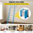 12 - Step Aluminum Folding Extension Ladder-1297696737