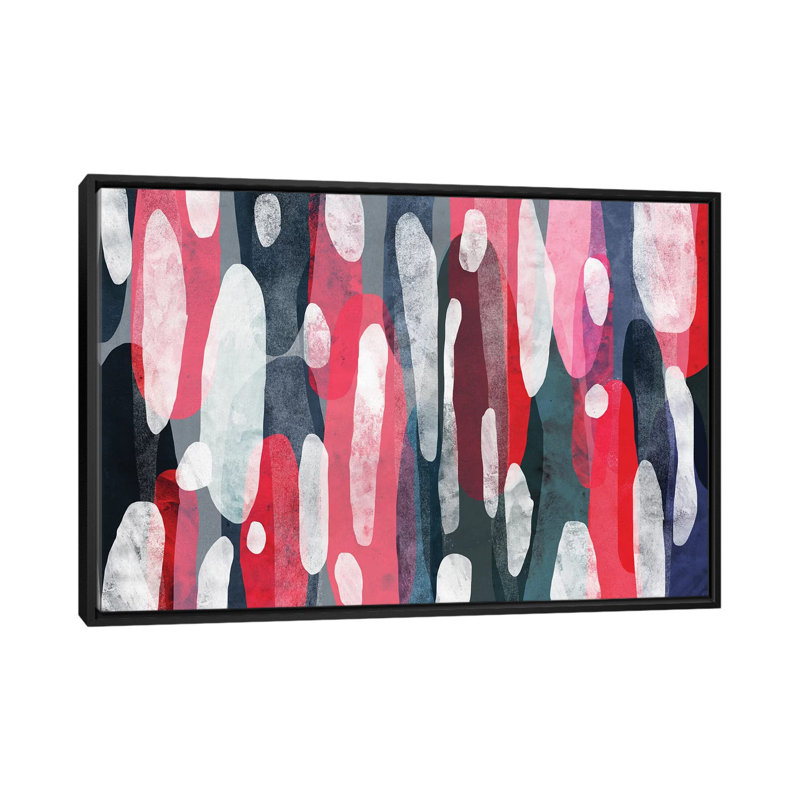 « the space in-between » par tracie andrews, impression sur toile tendue, H 40 po x l 60 po x P 1,5 po, Toile avec cadre noir