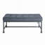 Banc en velours et sable Brantley