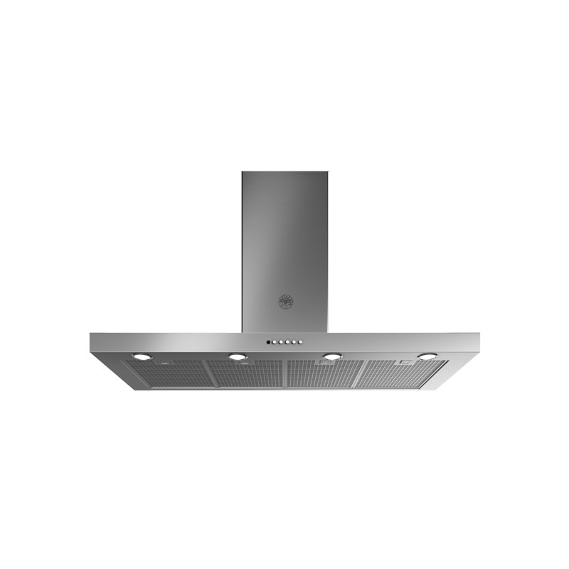 Bertazzoni T-Shape 600CFM Island Hood, 42" H x 41.94" W x 26.63" D