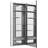 Maxstow Surface Mount Frameless Medicine Cabinet with LED Lighting-62722675-62722672