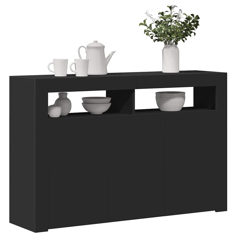 Knudson 115.5cm Sideboard, Black