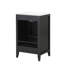 Modern Bathroom Vanity with Soft-Closing Storage and Ceramic Sink