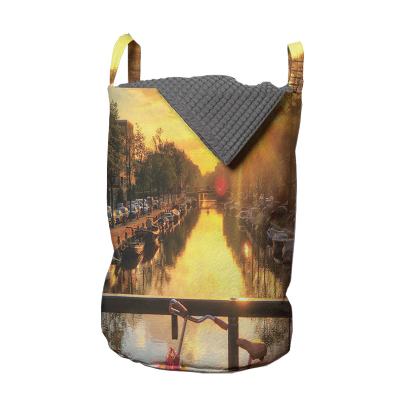 Fabric Laundry Bag with Handles