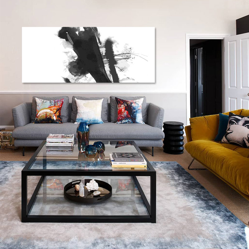 Encre Splater - peinture, Aluminium