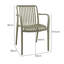 Stackable Outdoor Patio Dining Armchair-158218500