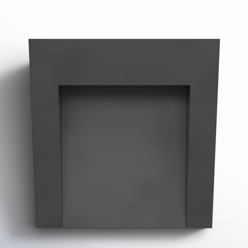 Verlina LED Wall Light, Textured Black