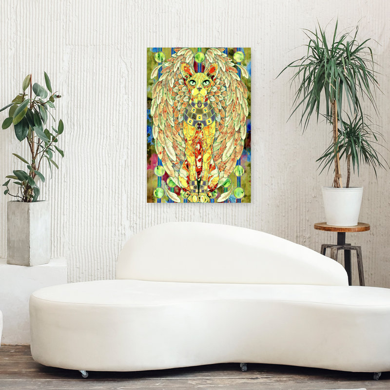 Art contemporain, art mural contemporain, H 36 po x l 24 po