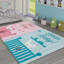 Tapis luxueux, 100% polyester, 70,9 po x 110,2 po | Éponge stratifiée anti-dérapante 740 g / m² pour le confort | Antibactérien, facile à nettoyer, lavable à la machine | Parfait pour le salon et la chambre à coucher-2082429952