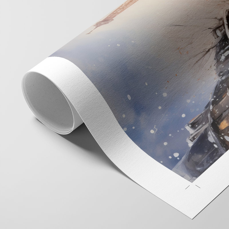 Christmas Holiday Art DLI - Impression sur toile seulement - NON-CADRE
