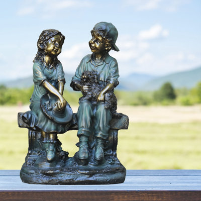 Weather Resistant Plastic Stone Garden Statue