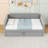 Twin-Size Upholstered Daybed with Pop-Up Twin Trundle-1420268879