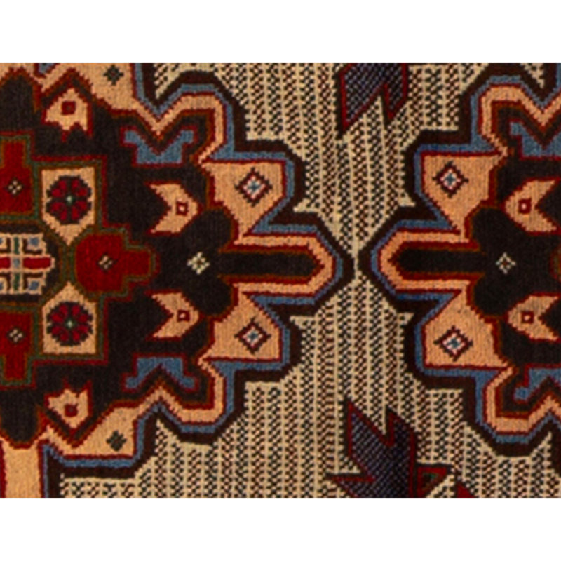Tapis multicolore de haute qualité noué à la main