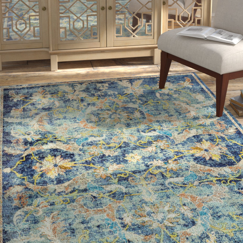 Tapis d'intérieur Strother, Rectangle 4pi x 6 pi
