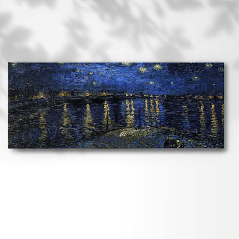 Over The Rhane sur toile, H 8 po x l 20 po x P 1,5 po