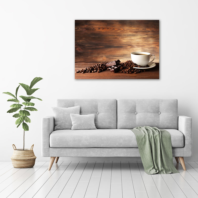 Coffee And Chocolate - Wrapped Canvas Print