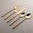 Meade Sundance PVD 5 Pc. Flatware Set-23581062