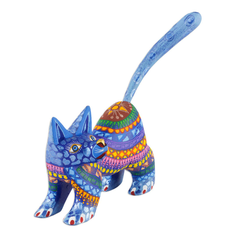 Figurine pour chat quote-part en bois Juozaityte