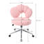 Chaise de bureau pivotante en tissu l 24,6 po x P 25,2 po x H 31,3 po Haven-129455959