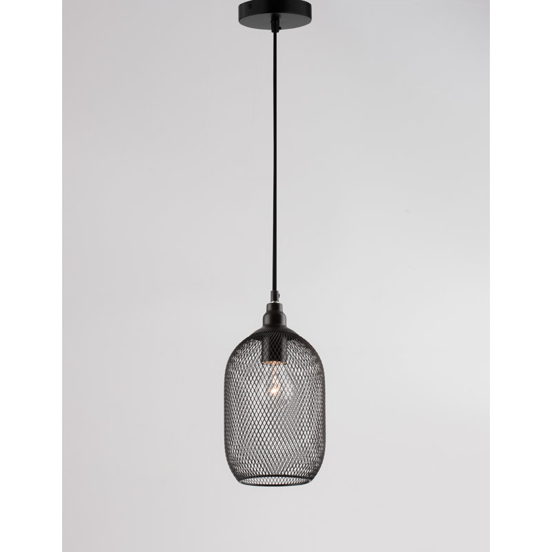 Fuchs 1 - Light Black Jar Pendant