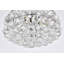 Luminaire suspendu à niveaux unique à 3 lumières avec détails en cristal Kieron-700501190-700501189