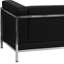 Canapé modulaire Annis LeatherSoft avec siège matelassé et structure enveloppante