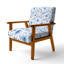 Chaise d'appoint Coastal - Fauteuil Blue Meadow-272018566