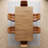 70.8" Rectangular Oak Grain MDF Dining Table, Heavy Duty Dining Table with Open Side Storage Shelves for Dining Room, Kitchen & Living Room