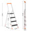 Arxhira Metal Folding Step Ladder