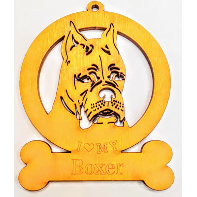 4.25 " Handmade Shatterproof Hanging Figurine Ornament