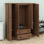 Armoire penderie avec tiroirs et porte-1037083933