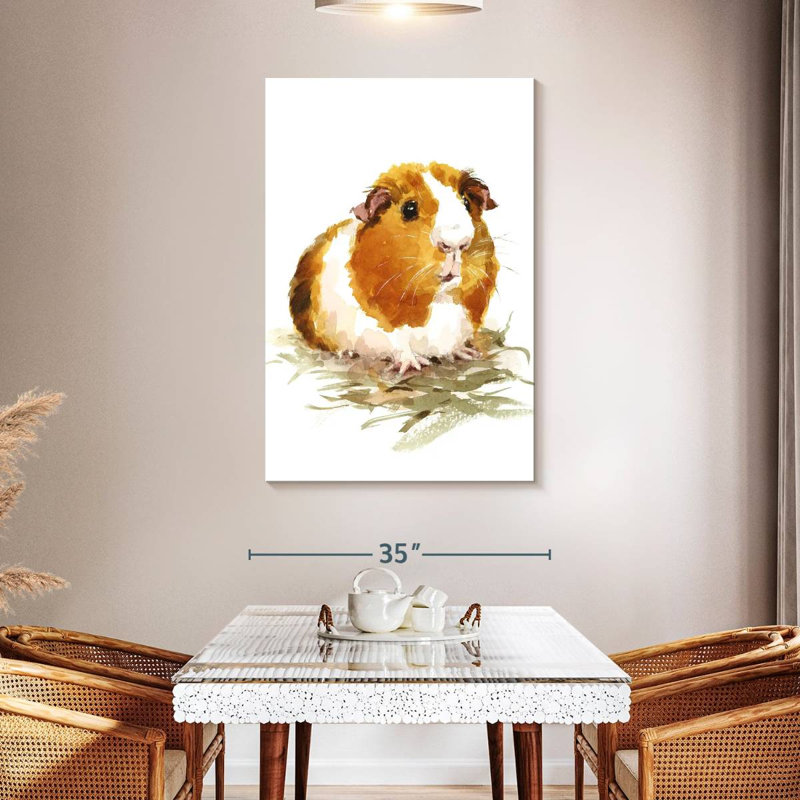 Brampt Guinea Pig, 48" H x 32" W